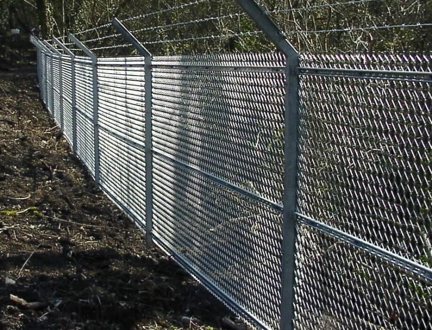 metal fence panels